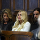 Sebert sits next to her daughter in a Manhattan court on February 19. (Photo: Getty Images)